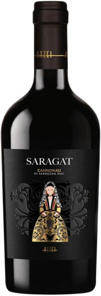 Вино Красное Полусухое Atzei Saragat Cannonau di Sardegna 2020 0,75 л фото