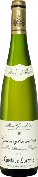 Вино Белое Полусладкое Gustave Lorentz Gewurztraminer Altenberg de Bergheim Alsace Grand Cru 2016 0,75 л фото