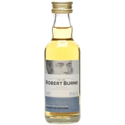 Виски Robert Burns Blend 0,05 л фото