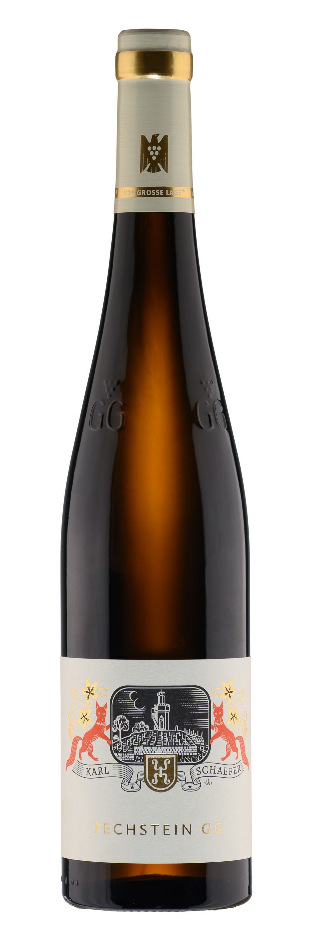 Вино Белое Сухое Karl Schaefer Pechstein Riesling GG 2019 0,75 л фото