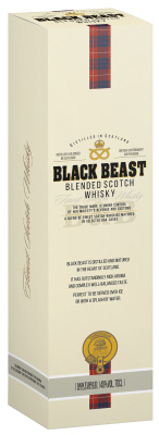 Виски Black Beast in gift box 0,7 л фото