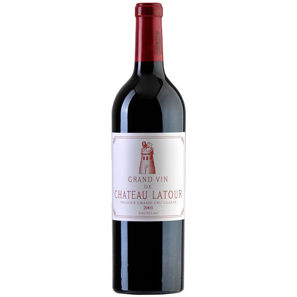 Вино Красное Сухое Chateau Latour 1-er Grand Cru Classe Pauillac 2001 0,75 л фото