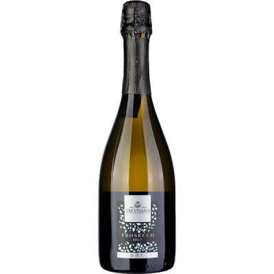 Вино игристое Белое Брют Trevisana Prosecco Brut in gift box 0,75 л фото