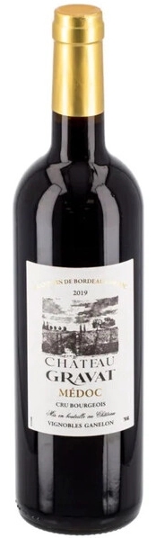 Вино Красное Сухое Chateau Gravat Cru Bourgeois Medoc 2019 0,75 л фото