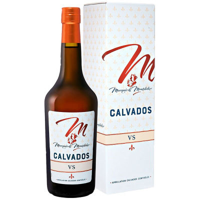 Кальвадос Marquis de Montdidier VS in gift box 0,7 л фото