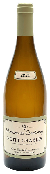 Вино Белое Сухое Domaine Du Chardonnay Petit Chablis 2022 0,75 л фото