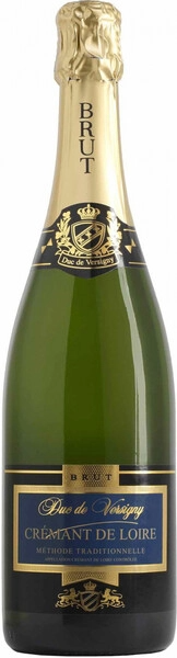 Вино игристое Белое Брют Duc de Versigny Cremant de Loire Brut 0,75 л фото