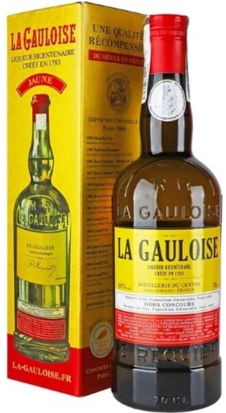 Ликер La Gauloise Jaune in gift box 0,7 л фото