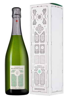 Вино игристое Белое Экстра Брют Brimoncourt Extra Brut Champagne in gift box 2015 0,75 л фото