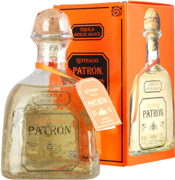 Текила Patron Reposado in gift box 0,75 л фото