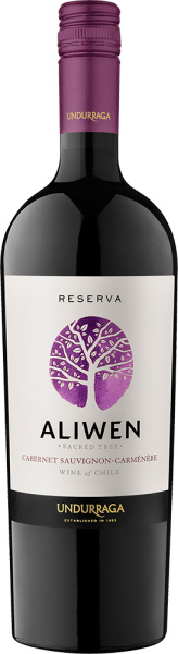 Вино Красное Сухое Aliwen Reserva Cabernet Sauvignon Carmenere 2022 0,75 л фото