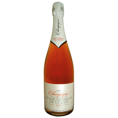 Шампанское Розовое Брют Saint Germain de Crayes Rose Brut Champagne 0,75 л фото