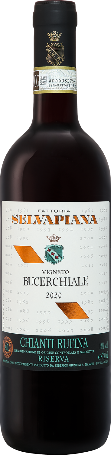 Вино Красное Сухое Fattoria Selvapiana Vigneto Bucerchiale Chianti Rufina Riserva 2020 0,75 л фото
