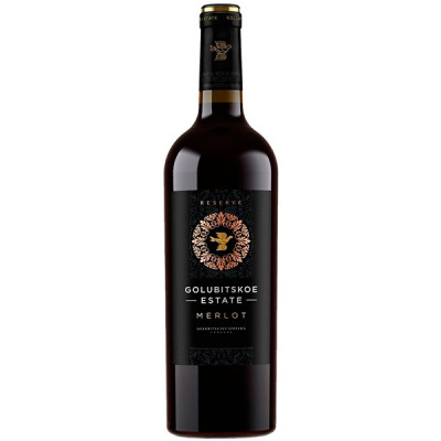 Вино Красное Сухое Golubitskoe Estate Reserve Merlot Golubitskaya Strelka 2020 0,75 л фото