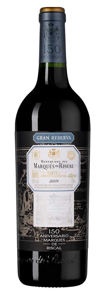 Вино Красное Сухое Marques de Riscal Gran Reserva 150 Aniversario 2019 0,75 л фото