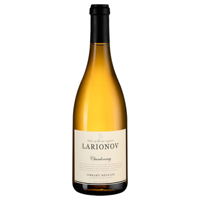 Вино Белое Сухое Larionov Library Release Chardonnay Russian River Valley 2020 0,75 л фото