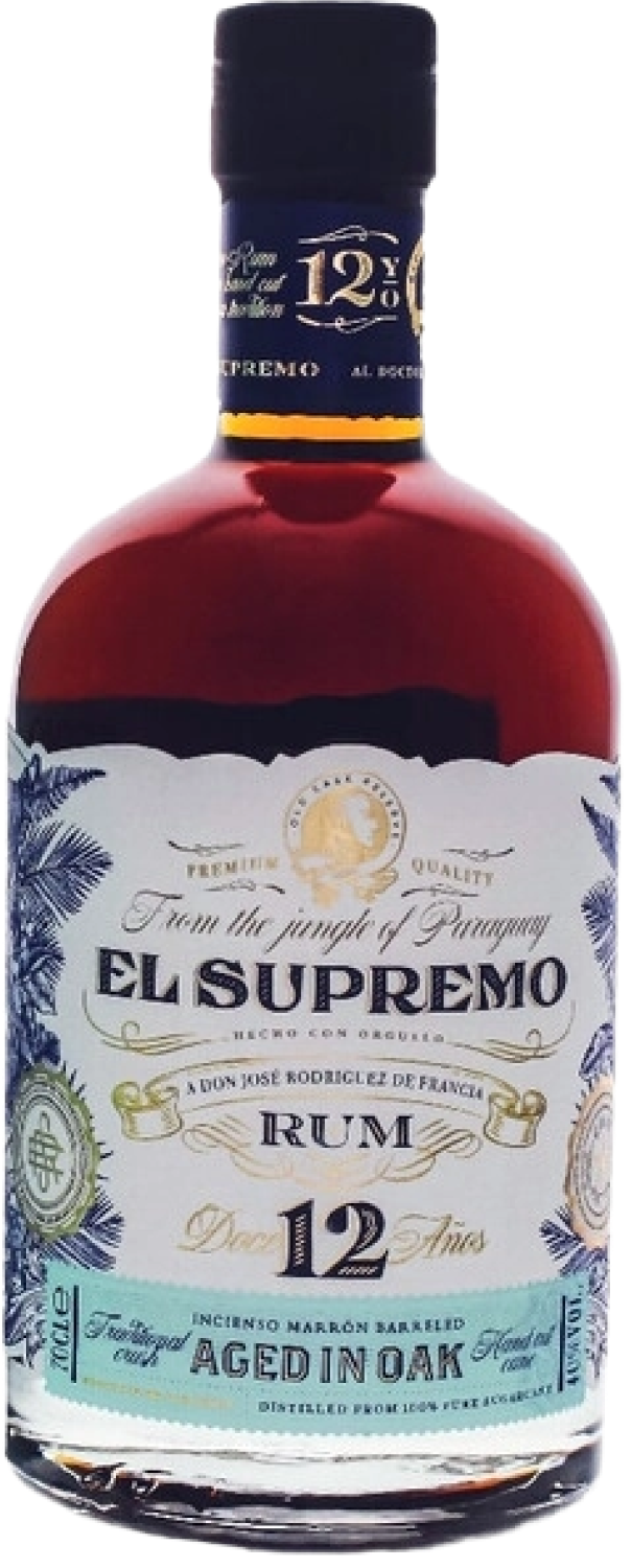Ром El Supremo 12 YO 0,7 л фото