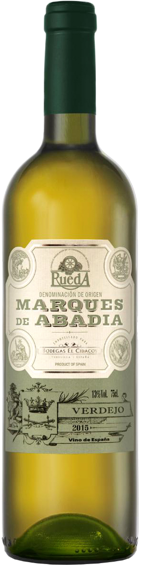 Вино Белое Сухое Marques de Abadia Verdejo Rueda 2018 0,75 л фото