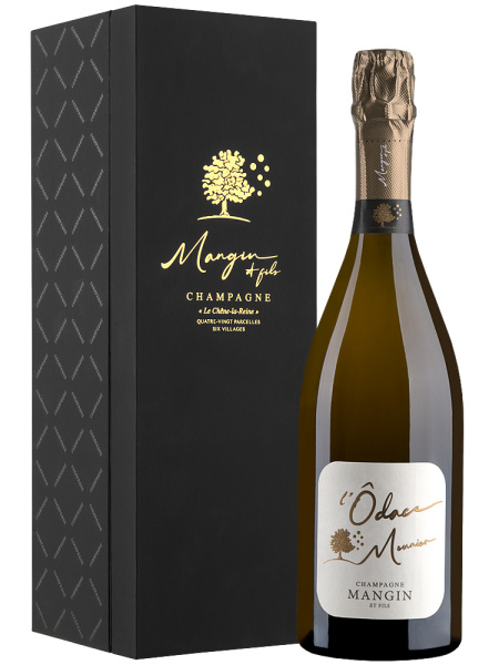 Шампанское Белое Экстра Брют Mangin et Fils L'Odace Meunier Champagne 2011 0,75 л фото