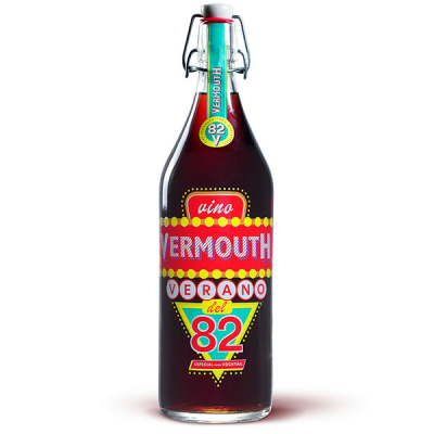 Вермут Верано дель 82 2020 красный сладкий 15% 1 л фото