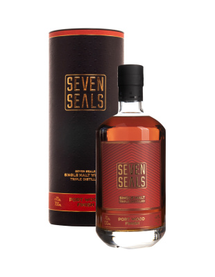 Виски Seven Seals Port Wood Finish Single Malt in tube 0,7 л фото