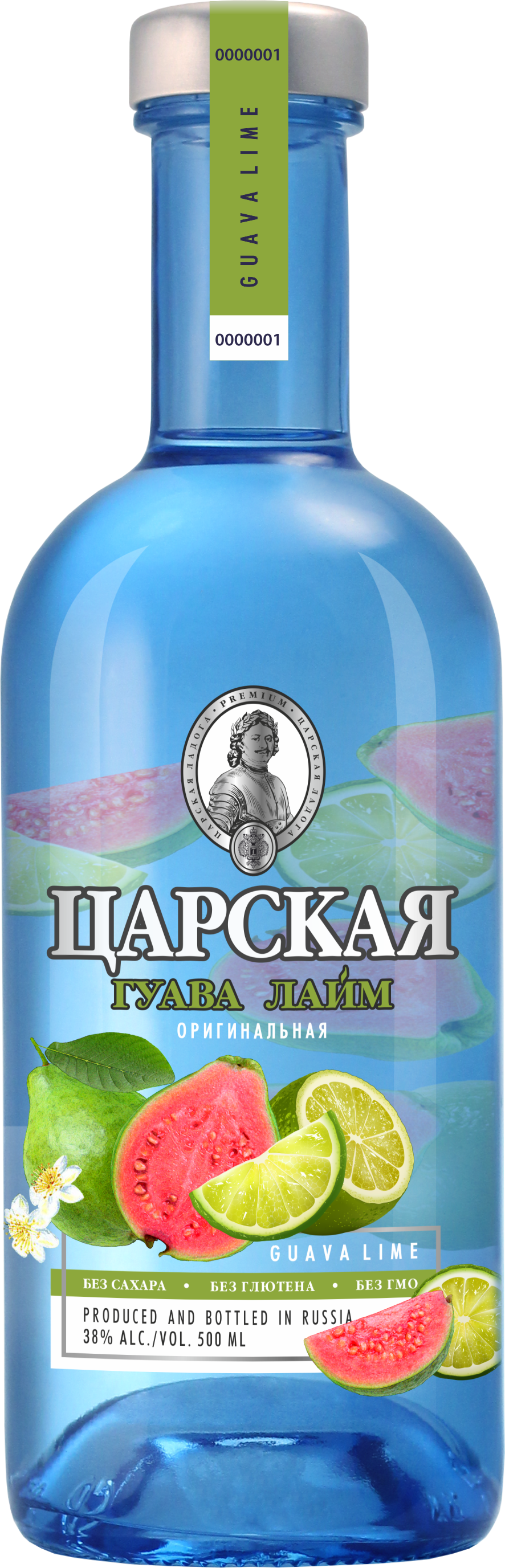 Водка Tsarskaja Original Guava Lime 0,5 л фото