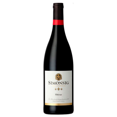 Вино Красное Сухое Simonsig Shiraz Stellenbosch 2018 0,75 л фото