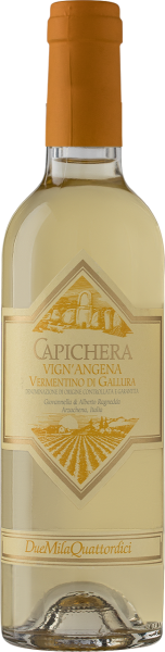 Вино Белое Сухое Capichera Vign'angena 2023 0,375 л фото