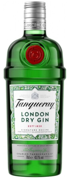 Джин Tanqueray London Dry Gin 43,1% 0,7 л фото