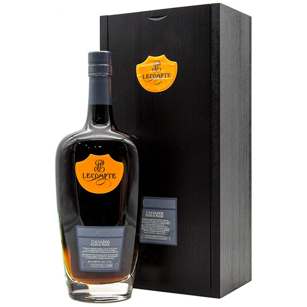 Кальвадос Lecompte Pays d'Auge Millesime in wooden box 1995 0,70 л фото