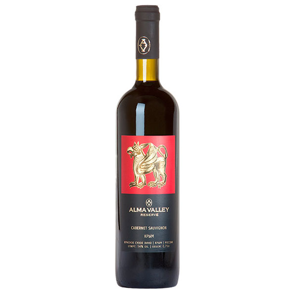 Вино Красное Сухое Alma Valley Reserve Cabernet Sauvignon Crimea 2015 0,75 л фото