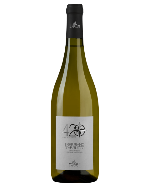 Вино Белое Сухое Cantine Torri 4 20 Trebbiano d'Abruzzo 2023 0,75 л фото