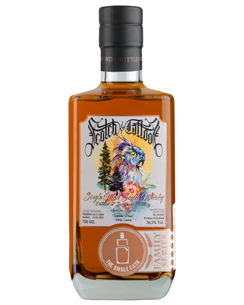 Виски Single Cask Scotch & Tattoos Inchgower Cask №814356 13 Y.O. 0,7 л фото