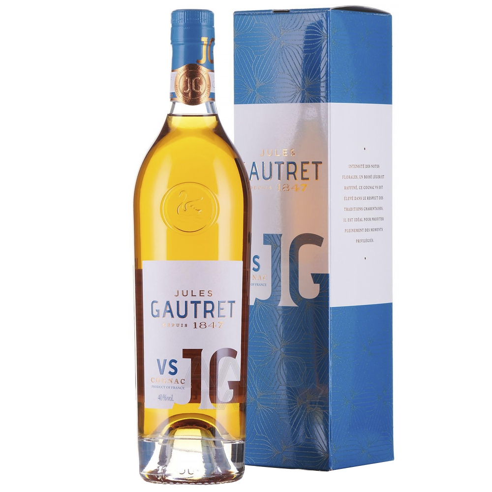 Коньяк Jules Gautret VS in gift box 0,5 л фото