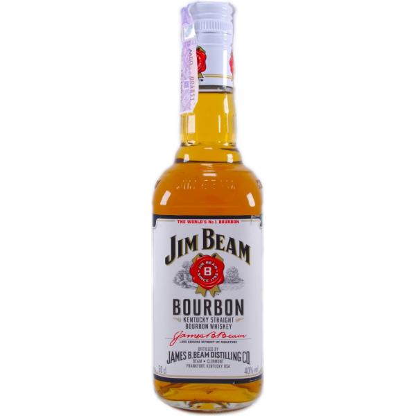 Виски Jim Beam Kentucky Straight Bourbon 0,5 л фото