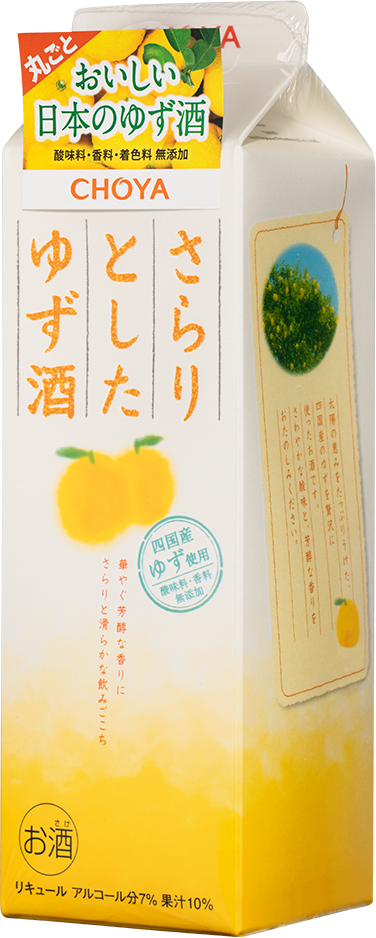 Ликер Choya Sarari Yuzu Tetra Pak 1 л фото