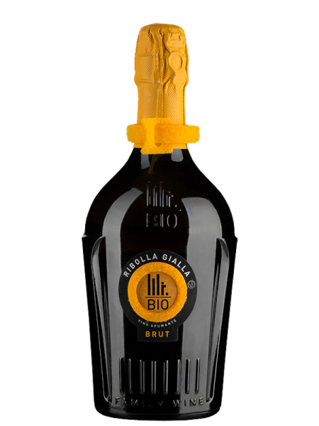 Вино игристое Белое Брют Mr.Bio Ribolla Gialla Spumante 2020 0,75 л фото
