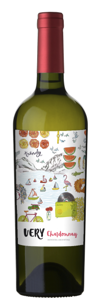 Вино Белое Сухое Very Chardonnay 2023 0,75 л фото
