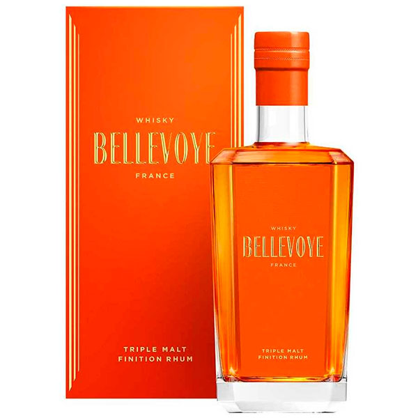 Виски Bellevoye Finition Rhum in gift box 0,70 л фото