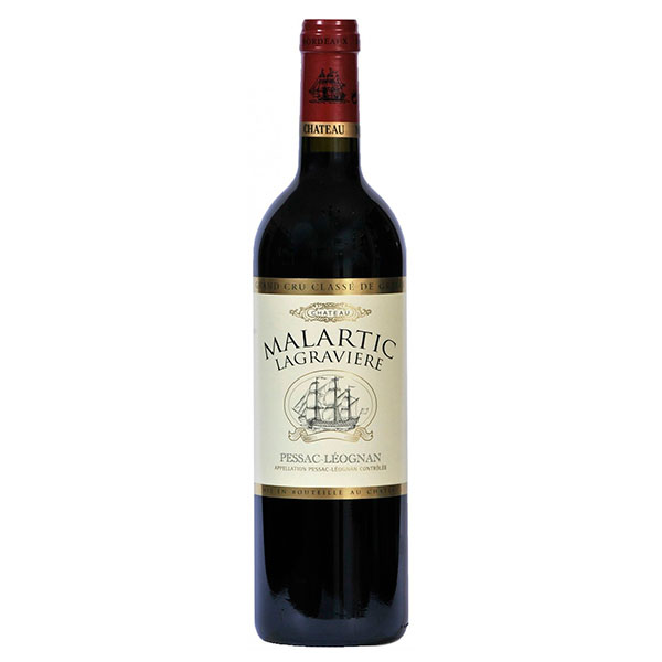 Вино Красное Сухое Chateau Malartic Lagraviere Grand Cru Classe de Graves Pessac Leognan 2011 0,75 л фото