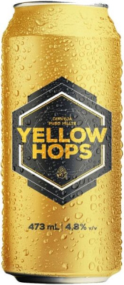 Пиво Светлое Yellow Hops in can 0,473 л фото