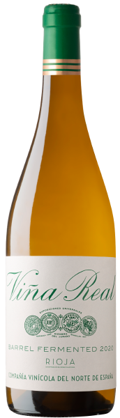 Вино Белое Сухое Vina Real Barrel Fermented 2021 0,75 л фото