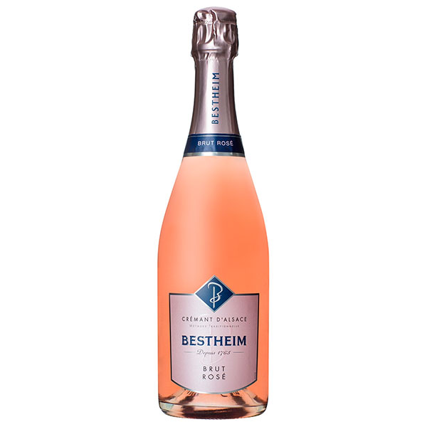 Вино игристое Розовое Брют Bestheim Cremant d'Alsace Brut Rose 0,75 л фото
