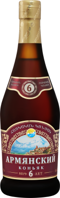 Бренди Веди-Алко Армянский 6 Лет 40% 0,5 л фото