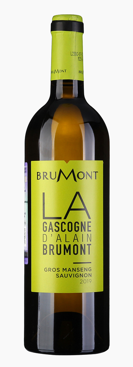 Вино Белое Сухое La Gascogne d'Alain Brumont Gros Manseng Blan 2019 0,75 л фото