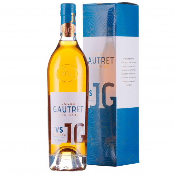 Коньяк Jules Gautret VS in gift box 0,7 л фото
