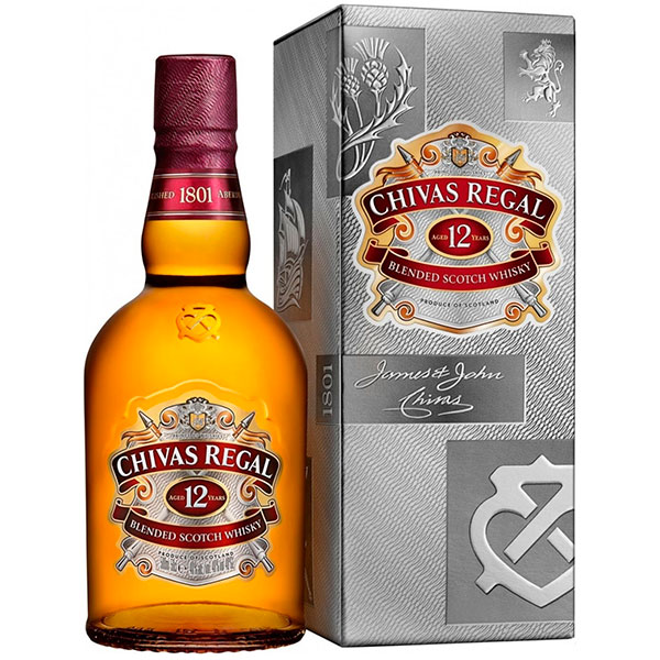 Виски Chivas Regal 12 years old in gift box 0,5 л фото