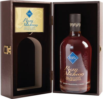 Ром Malecon Seleccion Esplendida in wooden box 1985 0,7 л фото