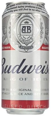 Пиво Светлое Budweiser King of Beers in can 0,5 л фото