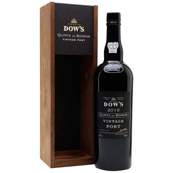 Портвейн Dow's Quinta do Bomfim Vintage in wooden box 2010 0,75 л фото